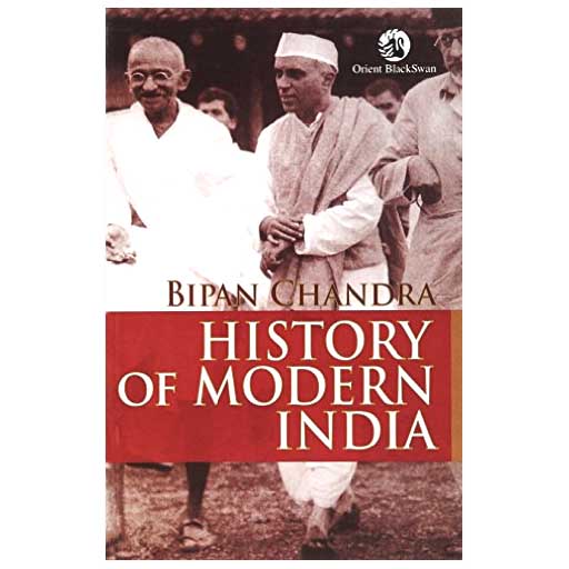 History Of Modern India (Author : Bipan Chandra)